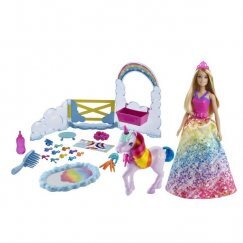 Barbie Dreamtopia Hercegnő És Egyszarvú Szett